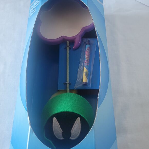 Vintage Marvin the Martian Fuzzy Bubble Thoughts Message Board NIB - Picture 8 of 10